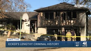 Suspect in fatal Shawnee house fire has extensive criminal history