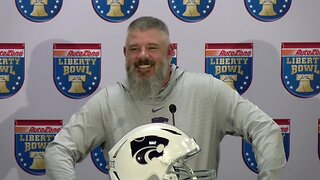 Kansas State Football | Scottie Hazelton speaks ahead of AutoZone Liberty Bowl | December 29, 2019