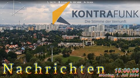 Nachrichten Kontrafunk 01.07 2024 - 15:00 Uhr #glaubewenig, #hinterfragealles, #denkeselbst