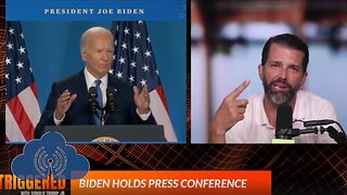 Donald Trump Jr. Reacts to Biden Press Conference | YNN