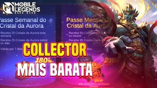 COMO CONSEGUIR UMA SKIN COLLECTOR 3X MAIS BARATA | MLBB