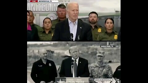 The tale of two Southern Border visits.