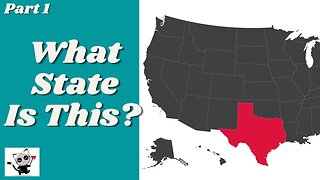 Guess The US State By Its Shape Quiz (1/2) USA states quiz