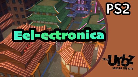 Simlish Music Stream of Eel-ectronica [Video Game Soundtrack Urbz Sims in the City PS2]