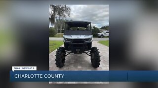 Suspects wanted after stolen UTV
