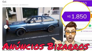 Ep.06 ANÚNCIOS BIZARROS Carros Até 2000,00