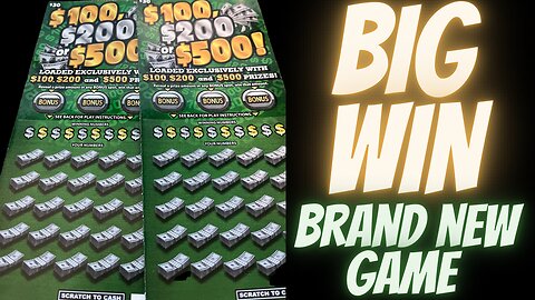 BIG WIN on New NY $30 Scratchers