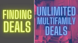 New Multifamily Investors: Finding Deals