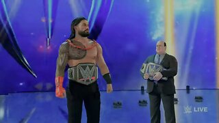 WWE2K23 Roman Reigns w/ Paul Heyman (The Bloodline) Championship Entrance