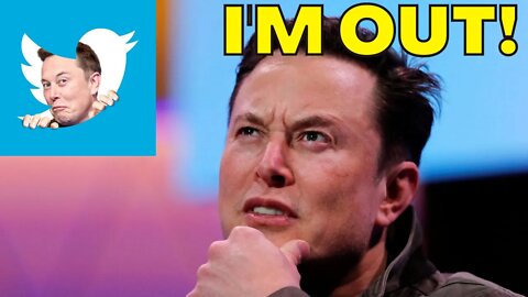 TESLA CEO Elon Musk OFFICIALLY TERMINATES Deal To Buy TWITTER!