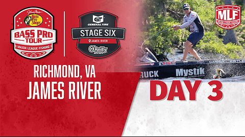 LIVE Bass Pro Tour: Stage 6, Day 3