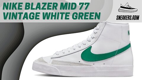 Nike Blazer Mid 77 Vintage White Malachite Green (W) - CZ1055-119 - @SneakersADM