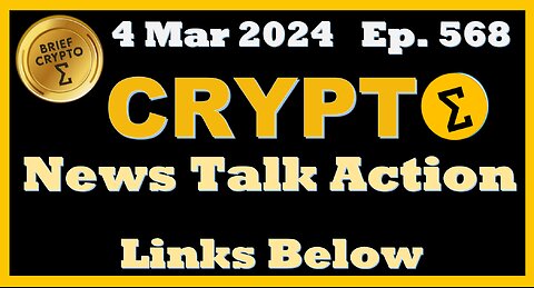 Brief #Crypto #Bitcoin #BTC #Ethereum #ETH #ETF #DOGE #DOT #FIL #MEME - News Talk Action