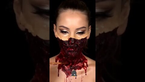 #shorts Zombie Bride Makeup Tutorial #shorts #bridemakeup #bellapoarch