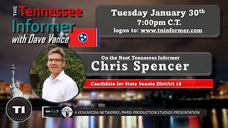 🎙️"Meet Chris Spencer Candidate for State Senate / Tennessee District 18"