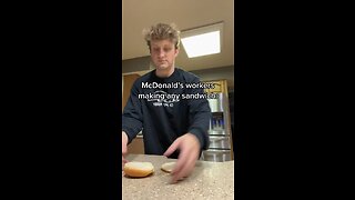 How McDonald’s Workers Make Sandwiches