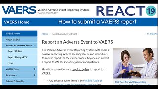 How To Submit A VAERS Report