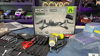 Axial SCX10iii Base Camp Builder's Kit Live Build Pt 1