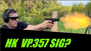 HK VP 40 / 357 SIG review and range time #ammunition #trainharder #357sig