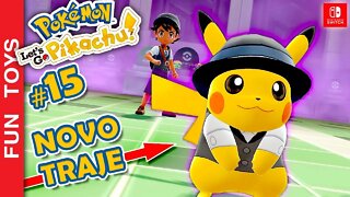 Pokémon: Let's Go #15 ⚡️ Entramos na torre ATERRORIZANTE! E um Novo Traje do Pikachu e do Personagem