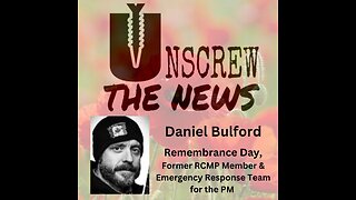 Daniel Bulford, Patriot, Hero to Many. Remembrance Day, Convid Lies.