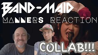 Band-Maid 'Manners': Reaction Collab with Jeff & Matthew | Bleeding Edge #bandmaidmanners #bandmaid