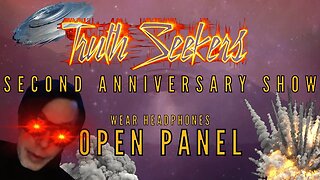 Second anniversary show celebration. Open panel! Be a part of the show!