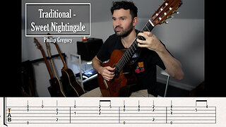 Traditional - Sweet Nightingale - English Folk Song - Fingerstyle Guitar