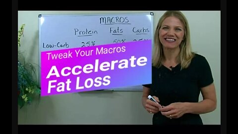 Accelerate Fat Loss by Tweaking Your Macros
