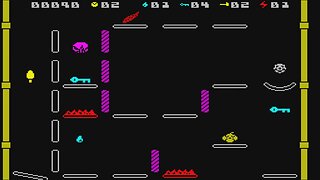 Bumpy ZX Spectrum Video Games Retro Gaming Arcade 8-bit.