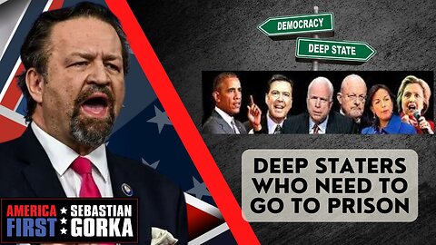 Deep Staters who need to go to prison. Mike Howell with Sebastian Gorka on AMERICA First