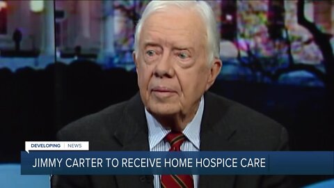 Jimmy Carter, 39th US president, enters hospice care at home