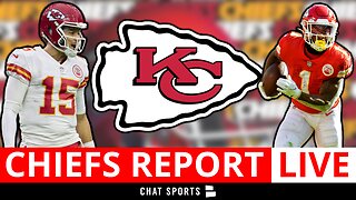 Kansas City Chiefs Report LIVE: Patrick Mahomes, AFC Playoff Picture, Sammy Watkins