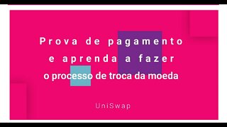 Finalizado - Airdrop - Prova de pagamento - NairaSwap