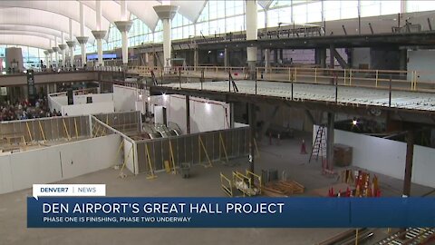 DEN Airport's Great Hall Project phase one complete