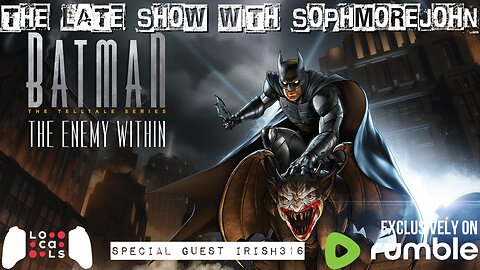 The Enigma | Episode 1 Season 2 | Batman - The Late Show With sophmorejohn