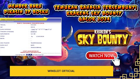 Rasakan Sensasi Petualangan Luas dan Raih Jackpot Menggiurkan di KRAKENS SKY BOUNTY! 🎰🔥