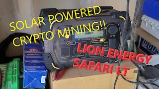 How I'm Using Solar to Supplement my Crypto Mining!!