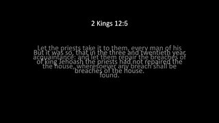 2nd Kings Chapter 12