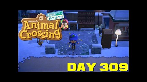 Animal Crossing: New Horizons Day 309 - Nintendo Switch Gameplay 😎Benjamillion