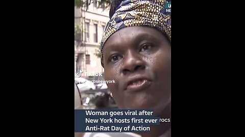 Women goes viral in newyork city anti rat actions