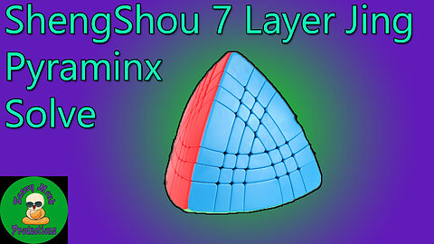 ShengShou 7 Layer Jing Pyraminx Solve