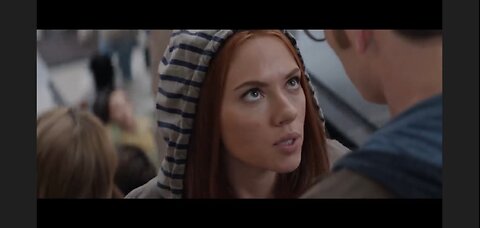 Captain America & Black Widow Kiss Scene