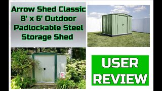 Arrow Shed Walkthrough - Make Sure You Do What We Didn't Do During Installation