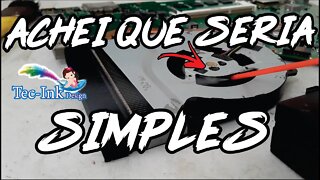 Como Lubrificar Corretamente Cooler Barulhento Em Notebook E Computador? Esse Note É Um ASUS 550X