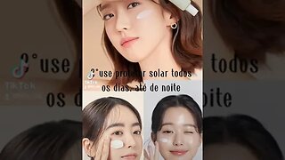 4 PASSOS PARA TER A PELE IGUAL A DELAS | Vídeos Tiktok - Glow up #shorts #beleza