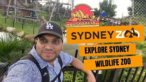 Explore Sydney Zoo with Amit Dahiya Travel Vlog #GenxTraveltube