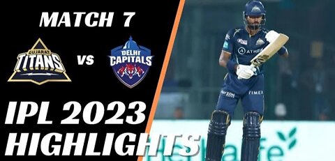 IPL today Match Highlights|| Gujrat VS Dehli full highlights