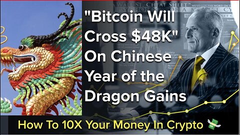 "Bitcoin Will Cross $48K" On Chinese Year of the Dragon Gains