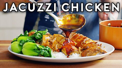 Jacuzzi-Braised Chicken from Yunnan, China | Street Food with Senpai